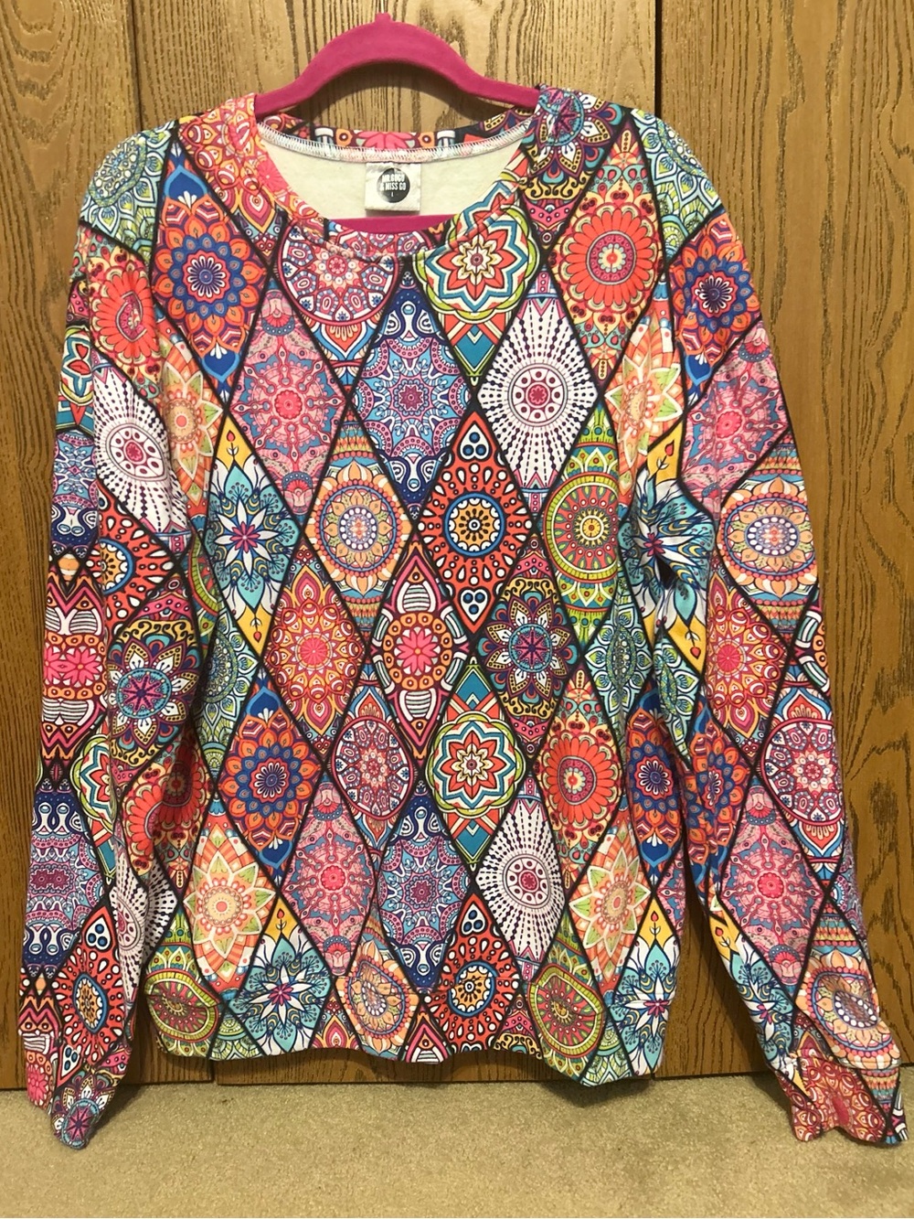 Vibrant Stained Glass Sweater